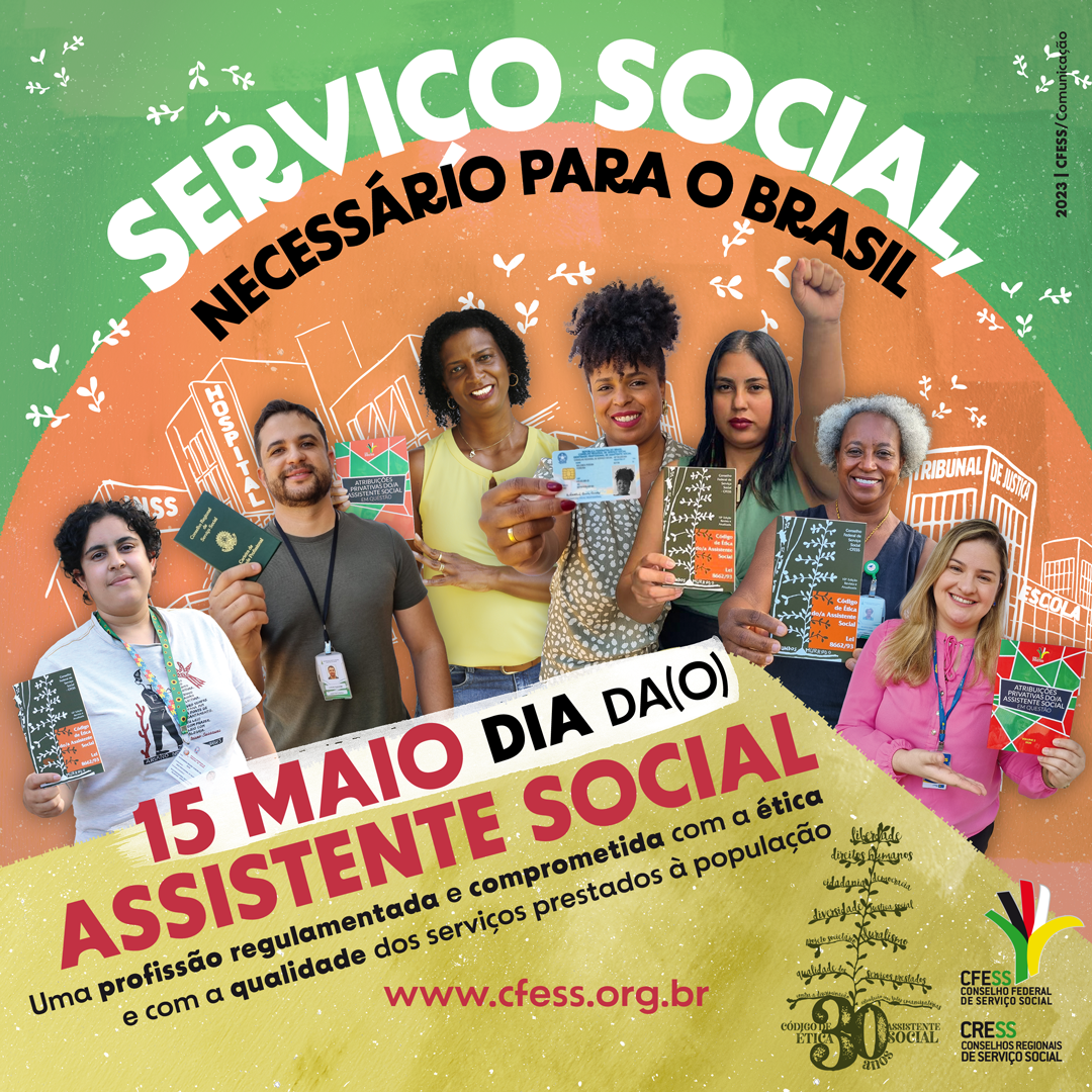 Luta das trabalhadoras do Brasil é o tema das comemorações do Dia do(da)  Assistente Social