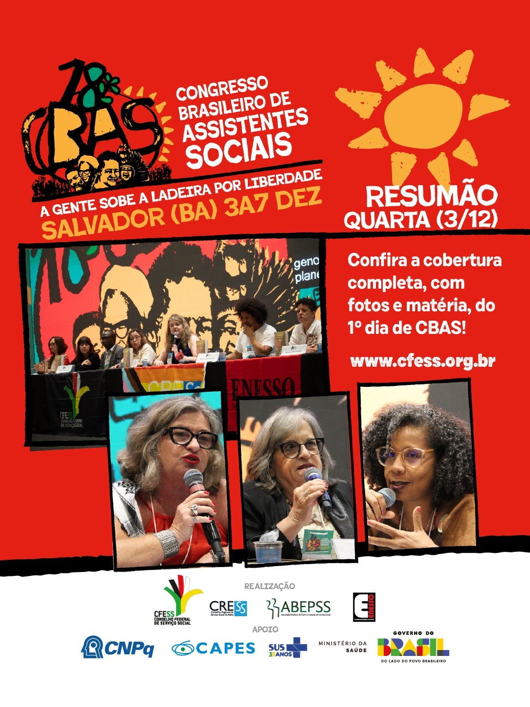 50-anos-do-congresso-brasileiro-de-assistentes-sociais-evento-comeca-em-salvador