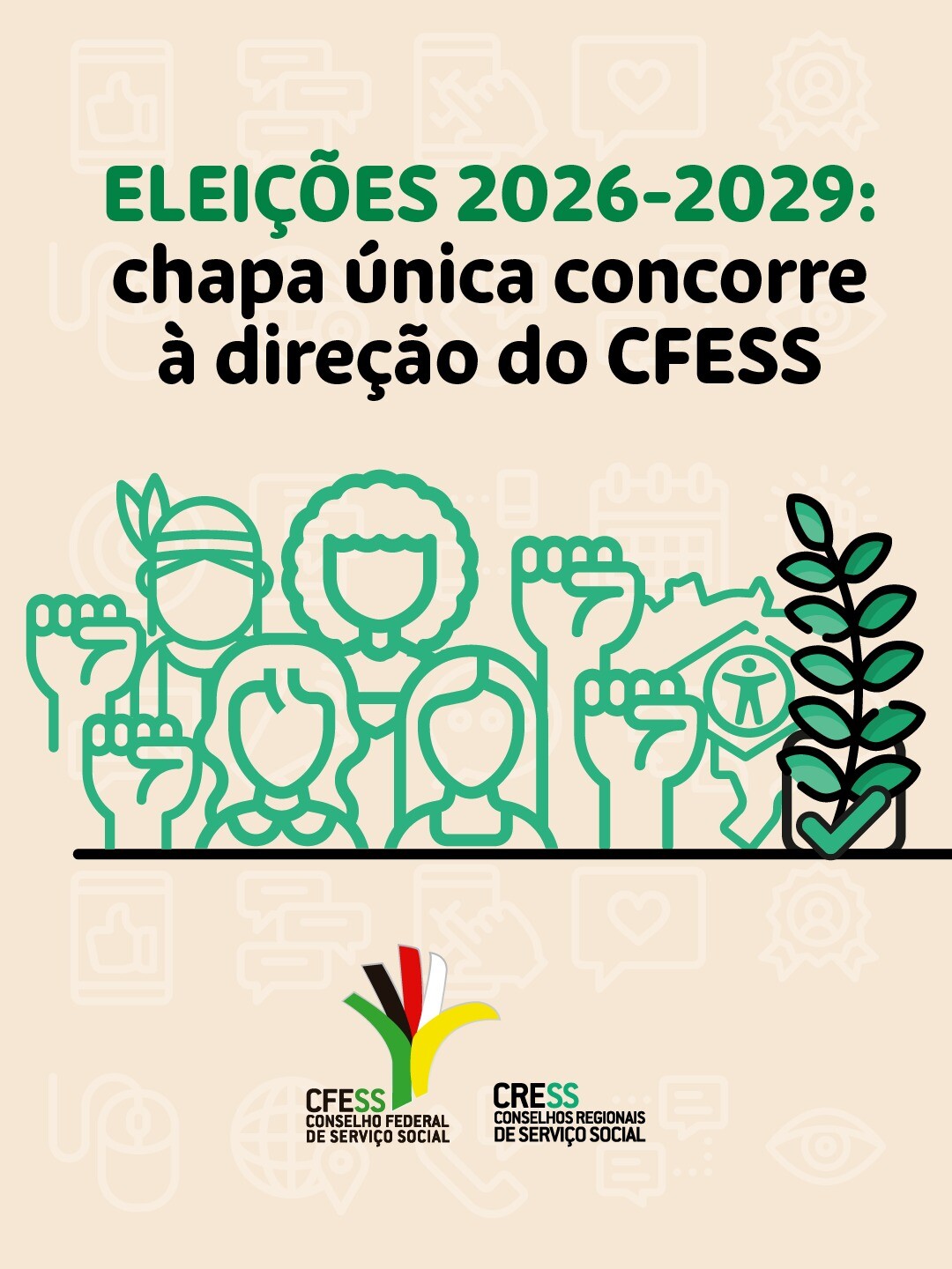 eleicoes-cfess-cress-chapa-unica-concorre-a-direcao-do-conselho-federal