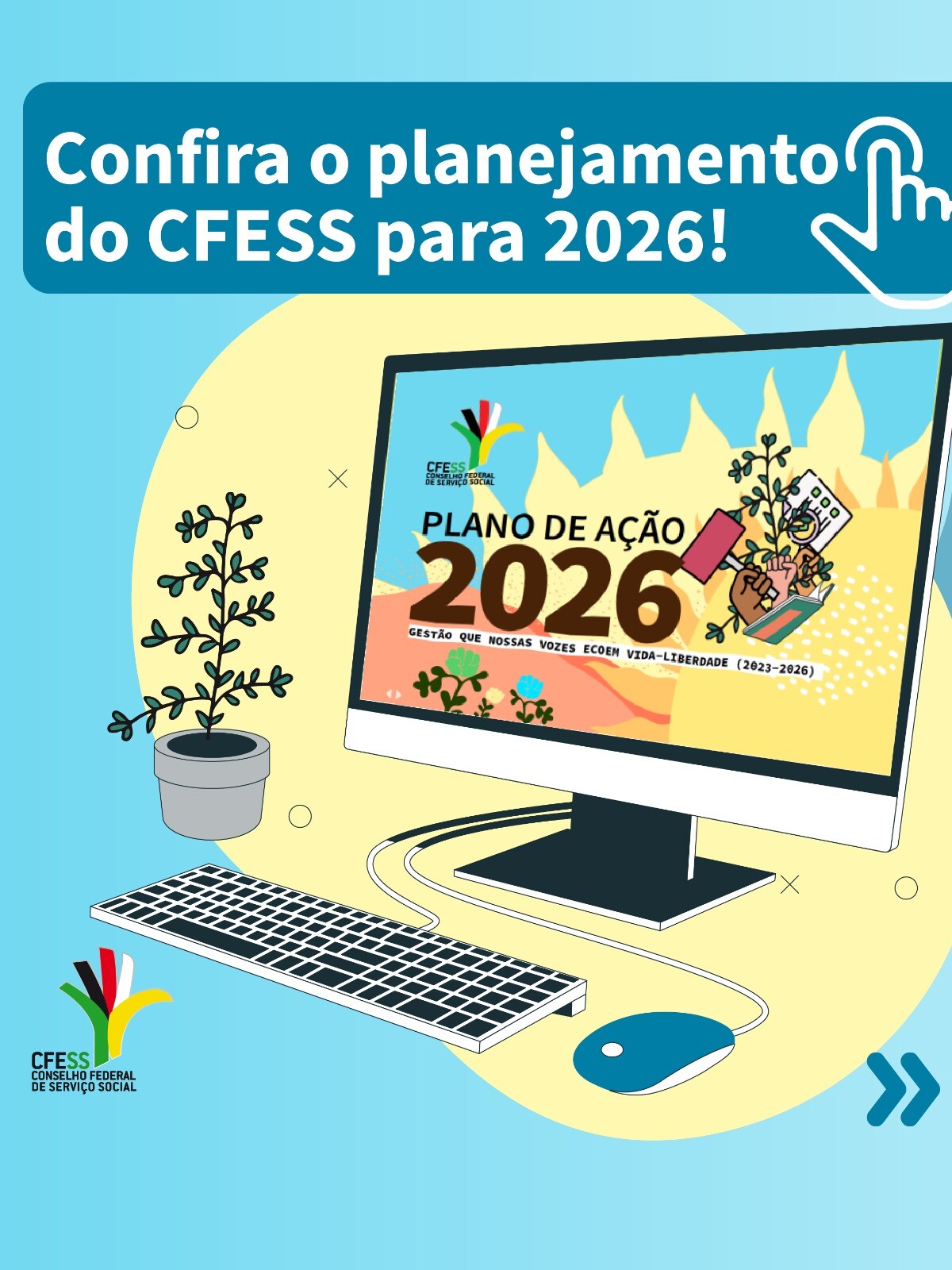 democratico-coletivo-e-transparente-cfess-divulga-plano-de-acao-2026