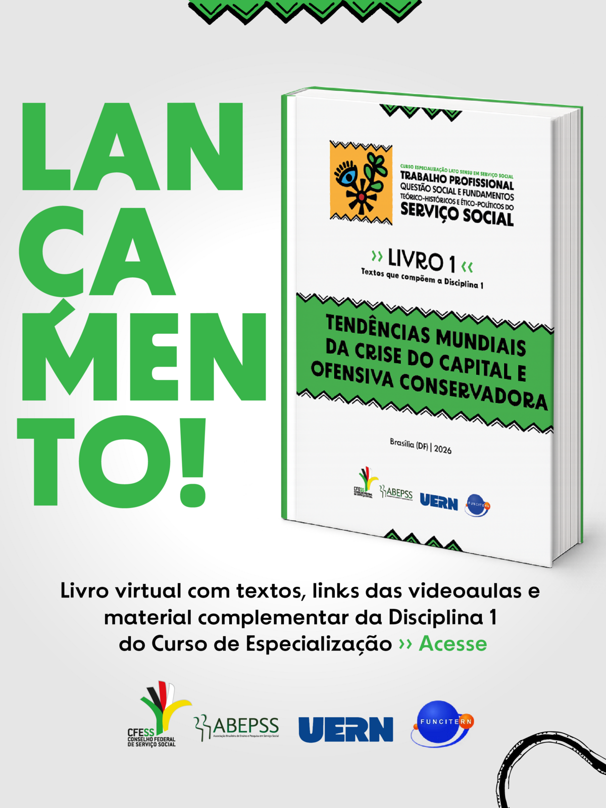 para-socializar-o-saber-cfess-e-abepss-lancam-o-primeiro-livro-da-3-edicao-do-curso-de-especializacao