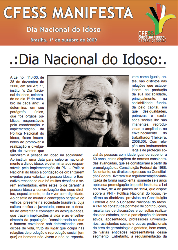 Dia Nacional do Idoso