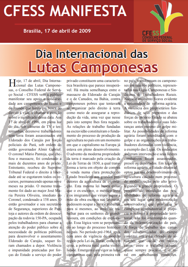 Dia Internacional das Lutas Camponesas