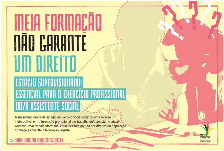 Campanha - Meia formação não garante um Direito (Cartaz)