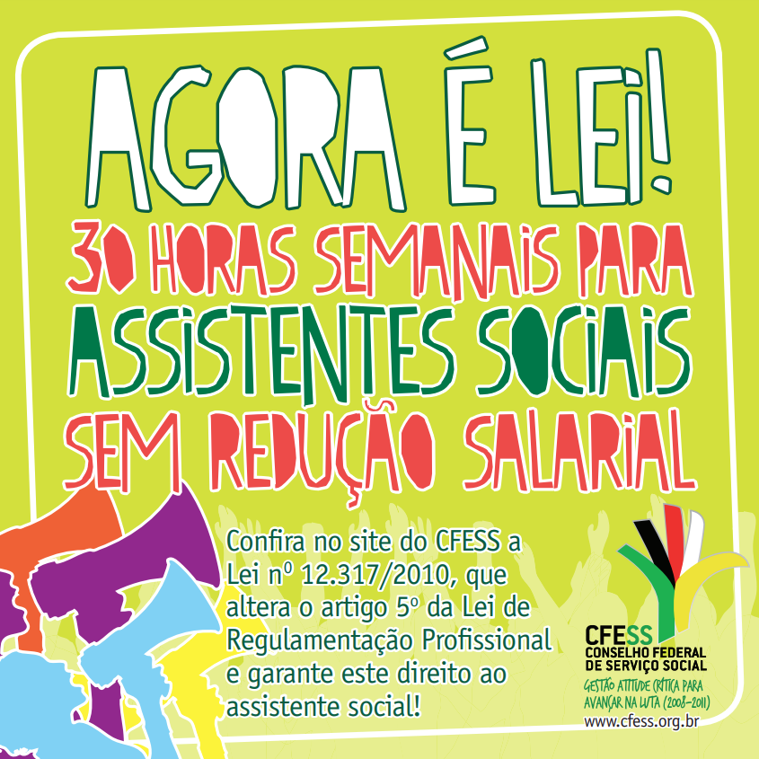 Campanha pela Implementação das 30 horas para Assistentes Sociais