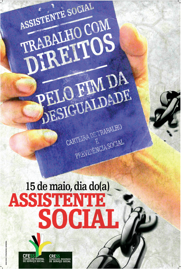 15 de maio de 2010 - Dia do/a Assistente Social - CARTAZ