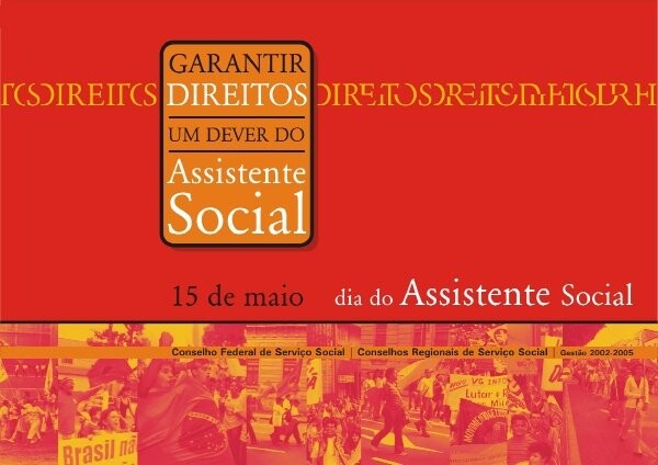 15 de maio: Dia do/da Assistente Social 2004