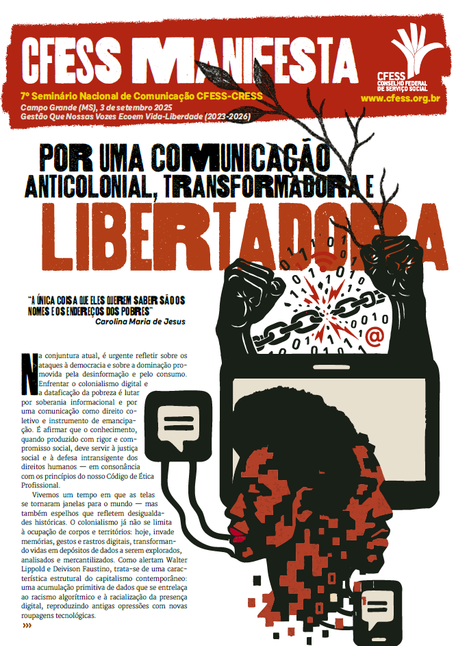 7º Seminário de Comunicação CFESS-CRESS: por uma comunicação anticolonial, transformadora e libertadora
