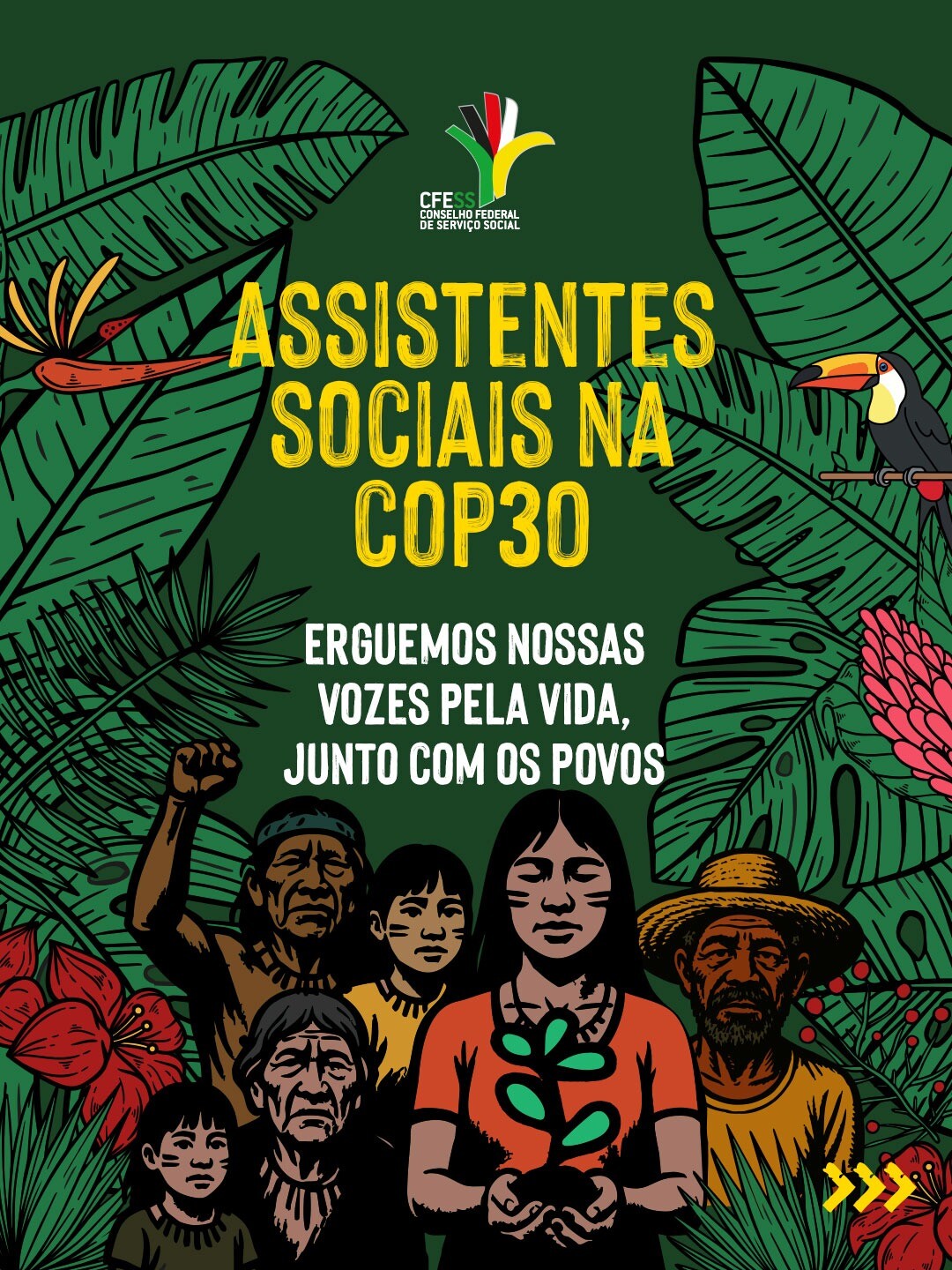 CFESS Manifesta COP30 e a cúpula dos povos no Brasil